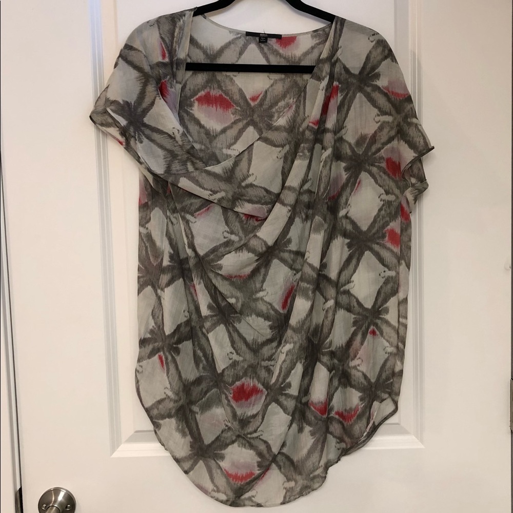 Hugo Boss Twist Sleeve Blouse